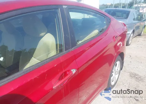 2012 Hyundai Elantra Gls (Ulsan Plant) z USA, uszkodzony, nr VIN KMHDH4AE5CU333413